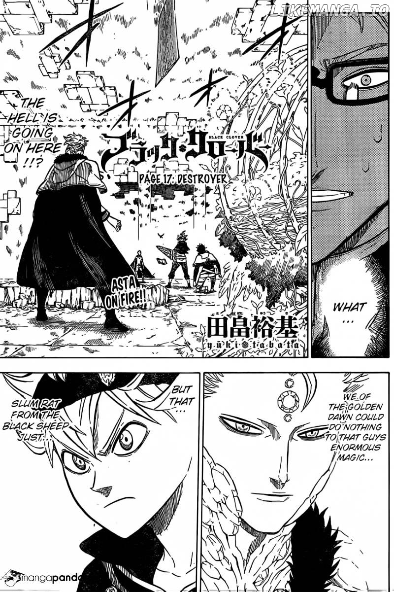 Black Clover chapter 17 image 01
